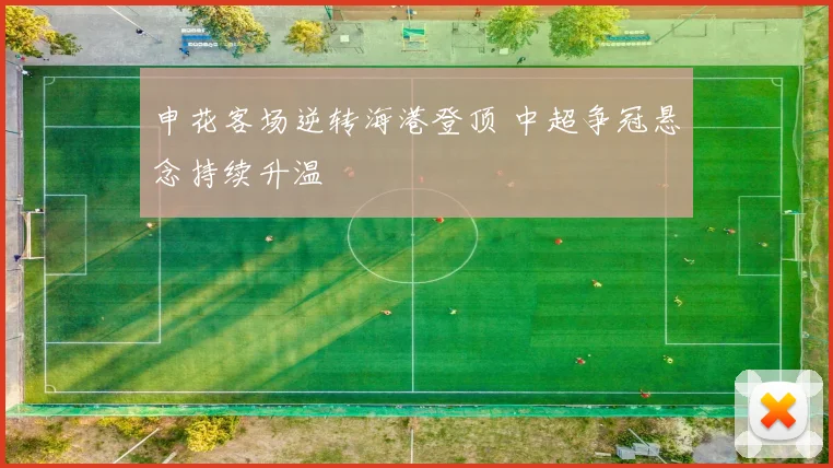 申花客场逆转海港登顶 中超争冠悬念持续升温